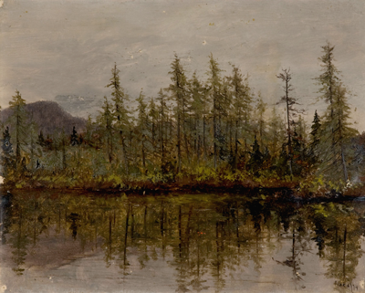 New England Forest, 1874 New England Forest