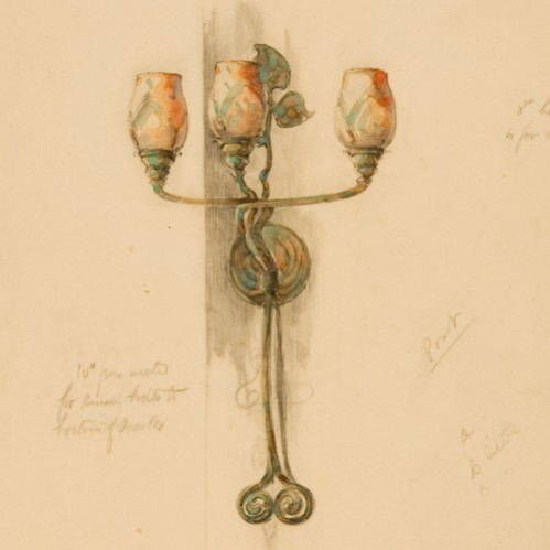 Lamp design, c. 1902–32 Lamp design