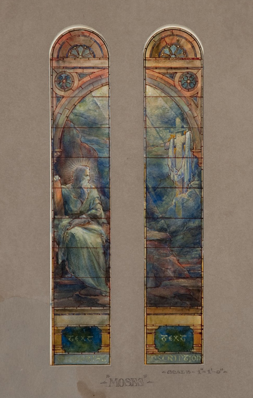 Window design, c. 1918 Window design