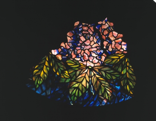 Lampshade sample panel, after 1900 Lampshade sample panel