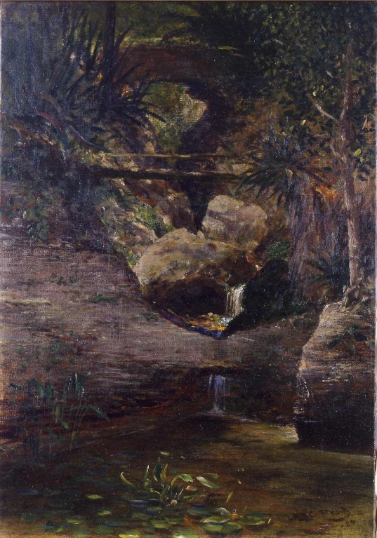 Landscape with Waterfall, 1924 Landscape with Waterfall
