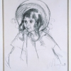 SARA WEARING HER BONNET AND COAT