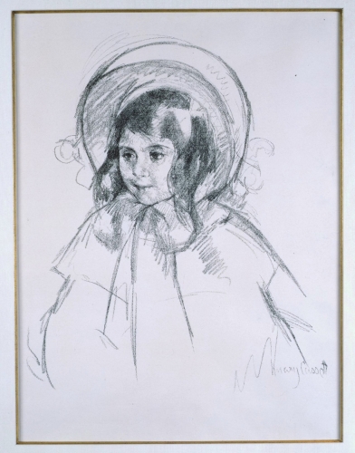 SARA WEARING HER BONNET AND COAT