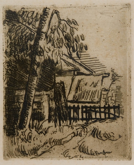 Paysage à Auvers (Landscape at Auvers), 1873 Paysage à Auvers (Landscape at Auvers)