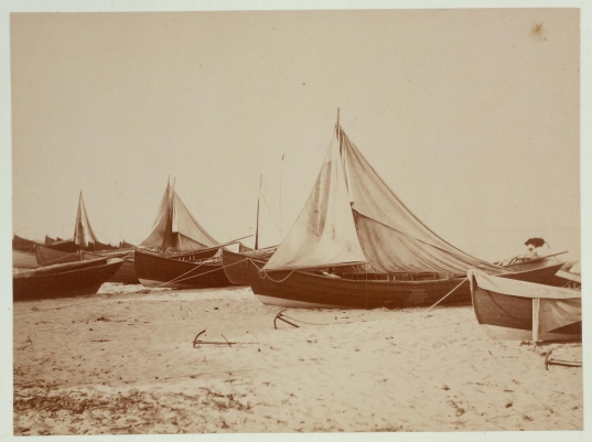 Boats on Beach, c. 1888 Boats on Beach