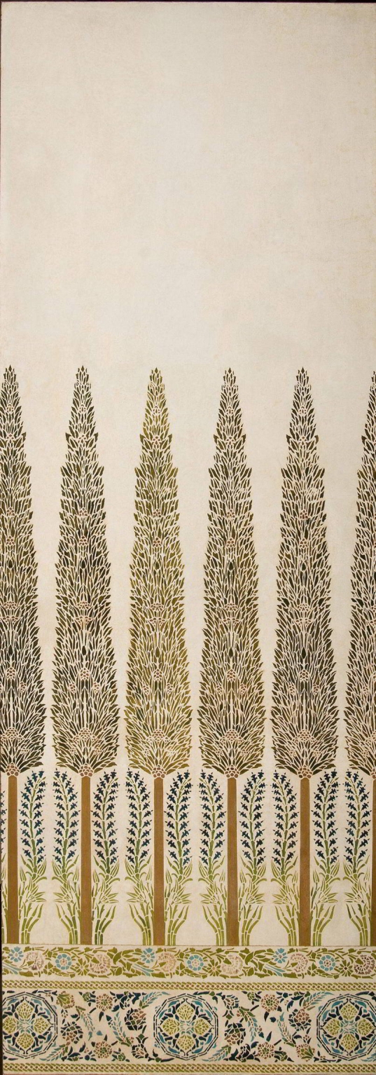 Wall panel, c. 1903 Wall panel