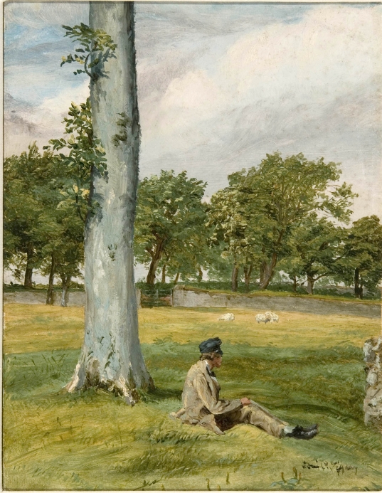 Landscape with Figure, c. 1870 Landscape with Figure