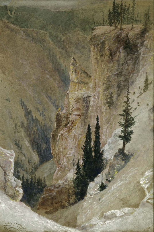 <em>Yellowstone Canyon</em>, 1917 <em>Yellowstone Canyon</em>