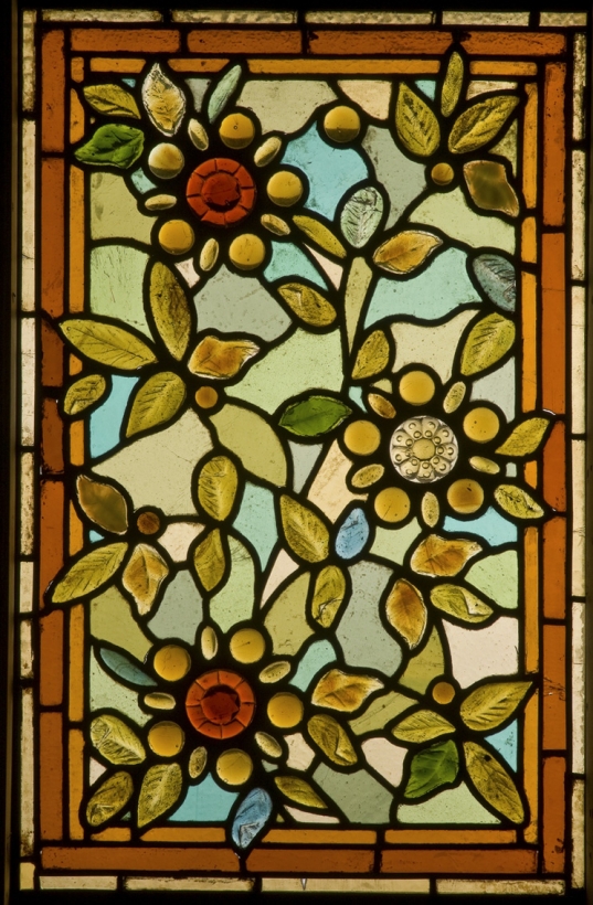 Floral window, c. 1884 Floral window