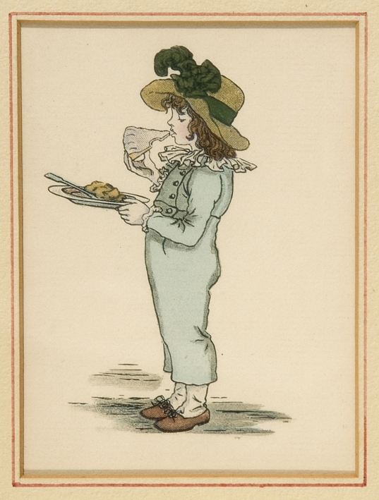 Boy Holding Apple Pie, 1886 Boy Holding Apple Pie