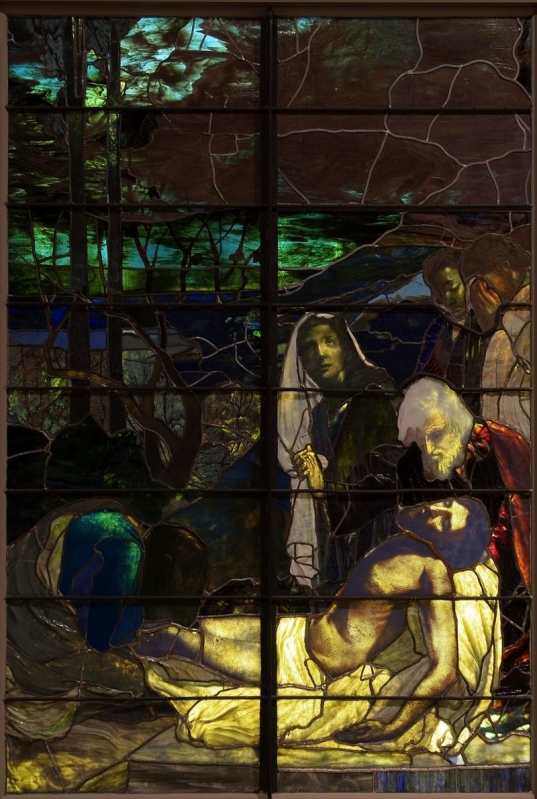 The Entombment window, c. 1892 The Entombment window