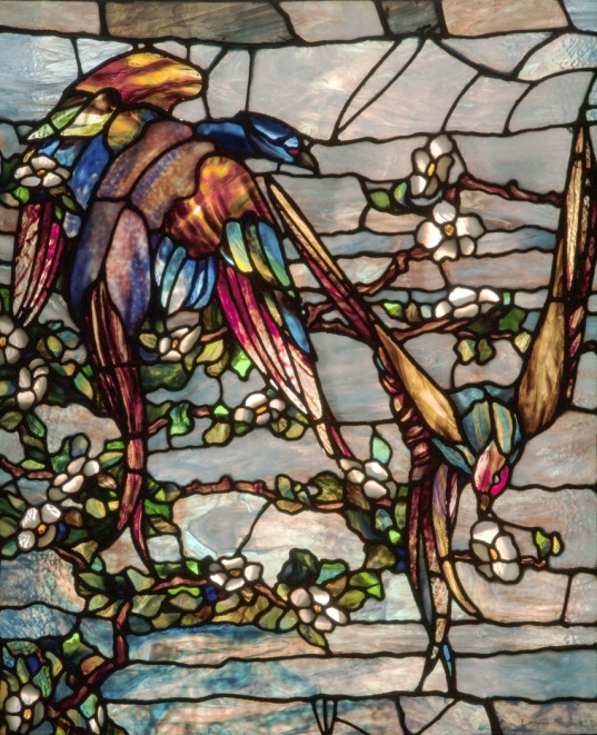 Parrots window, c. 1903 Parrots window