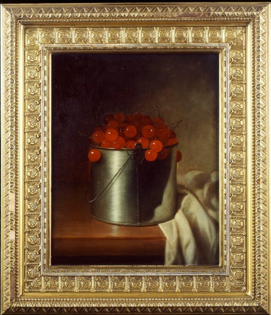 Still Life, Bucket of Cherries, c. 1890s Still Life, Bucket of Cherries