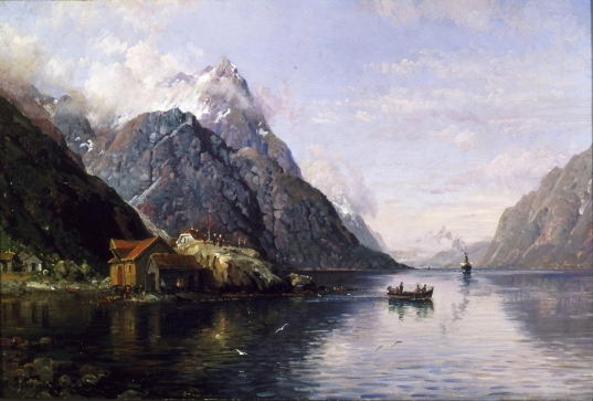 Landscape with Fjord, 1895 Landscape with Fjord