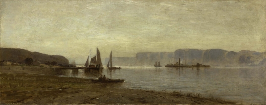 Hudson River Landscape near Dobbs Ferry, c. 1870 Hudson River Landscape near Dobbs Ferry