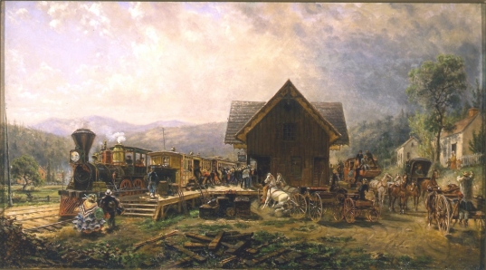 9:45 A.M. Accommodation, Stratford, Connecticut, April 1864 9:45 A.M. Accommodation, Stratford, Connecticut