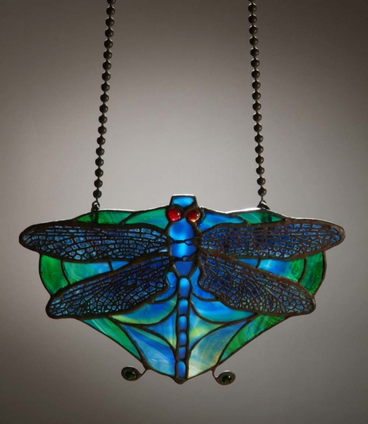 Lamp screen, c. 1910 Lamp screen