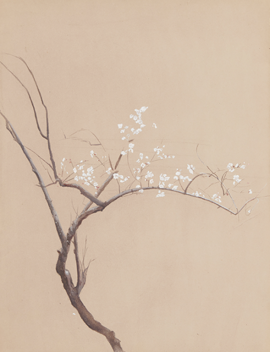 <em>Flowering Apple</em>, c. 1875 <em>Flowering Apple</em>