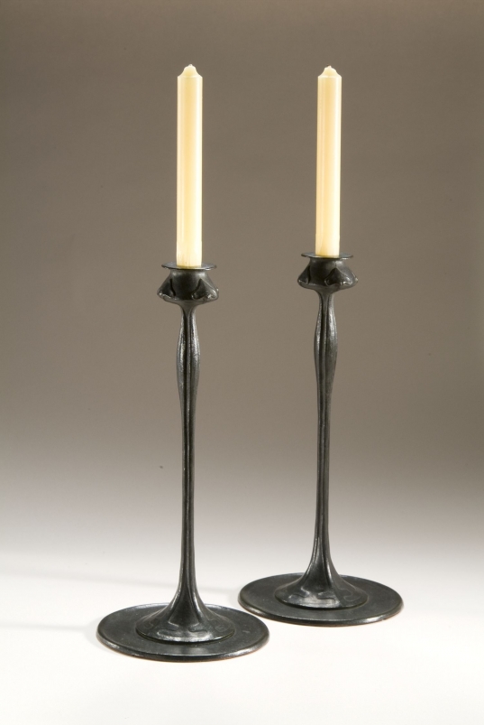 Pair of candelsticks, c. 1901–3 Pair of candelsticks