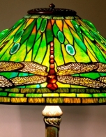 Detail, library lamp